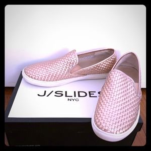 Rosegold J/Slides size 9